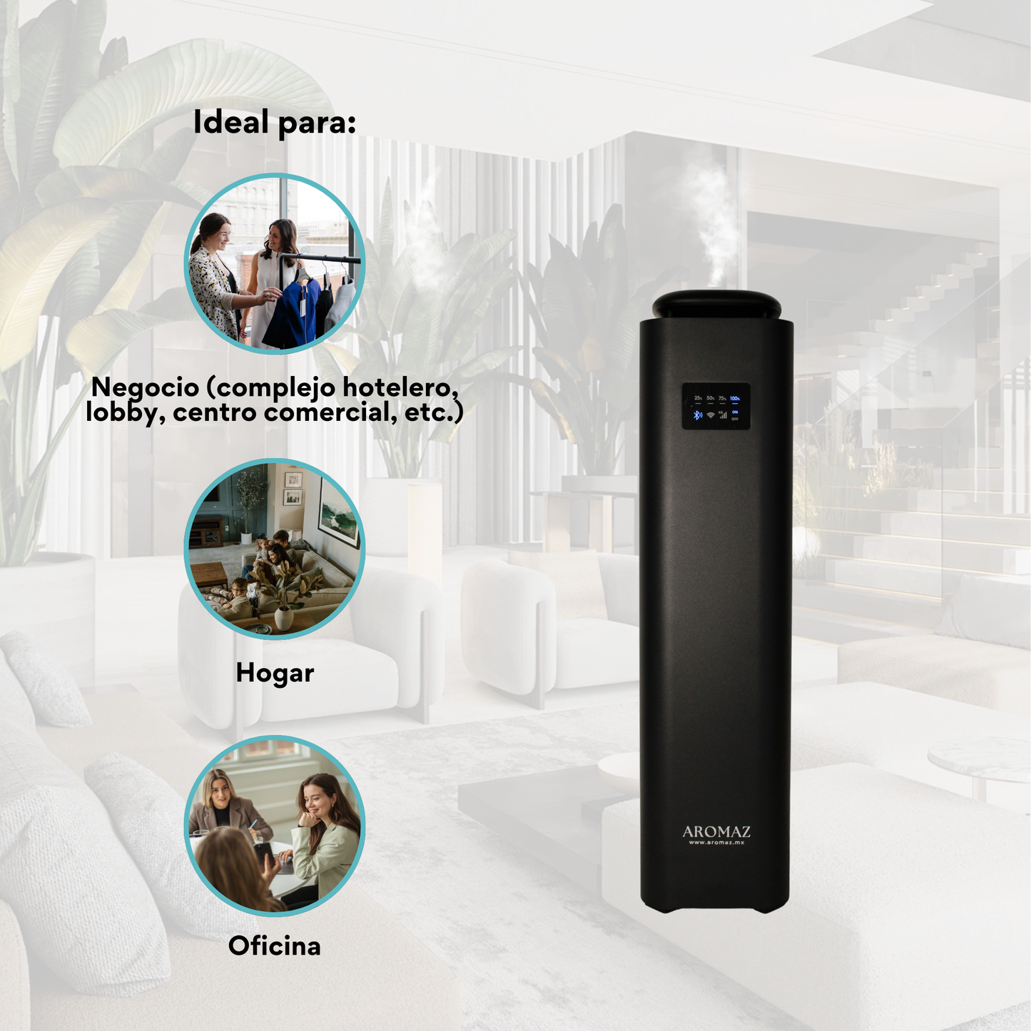 Difusor Profesional Grande AROMAZ 600 m²