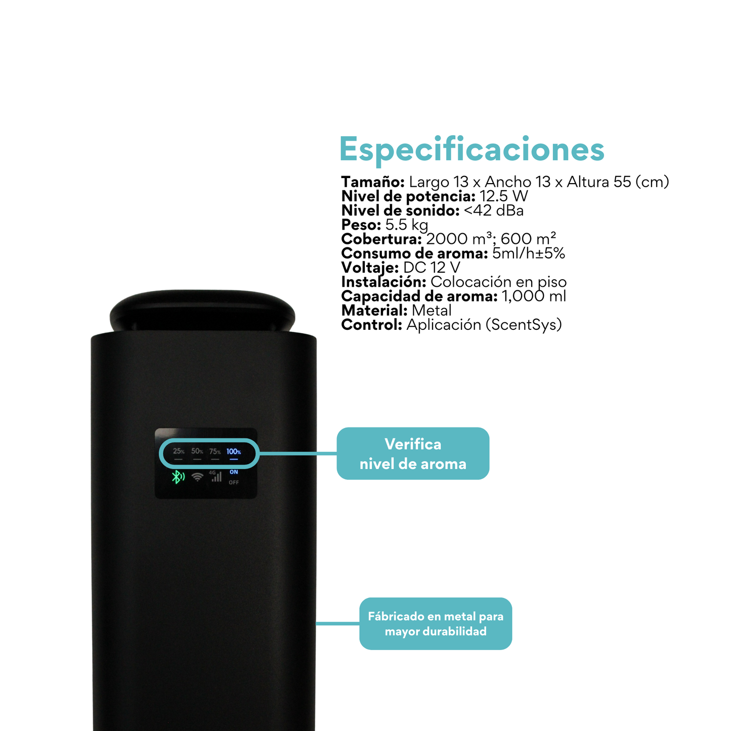 Difusor Profesional Grande AROMAZ 600 m²