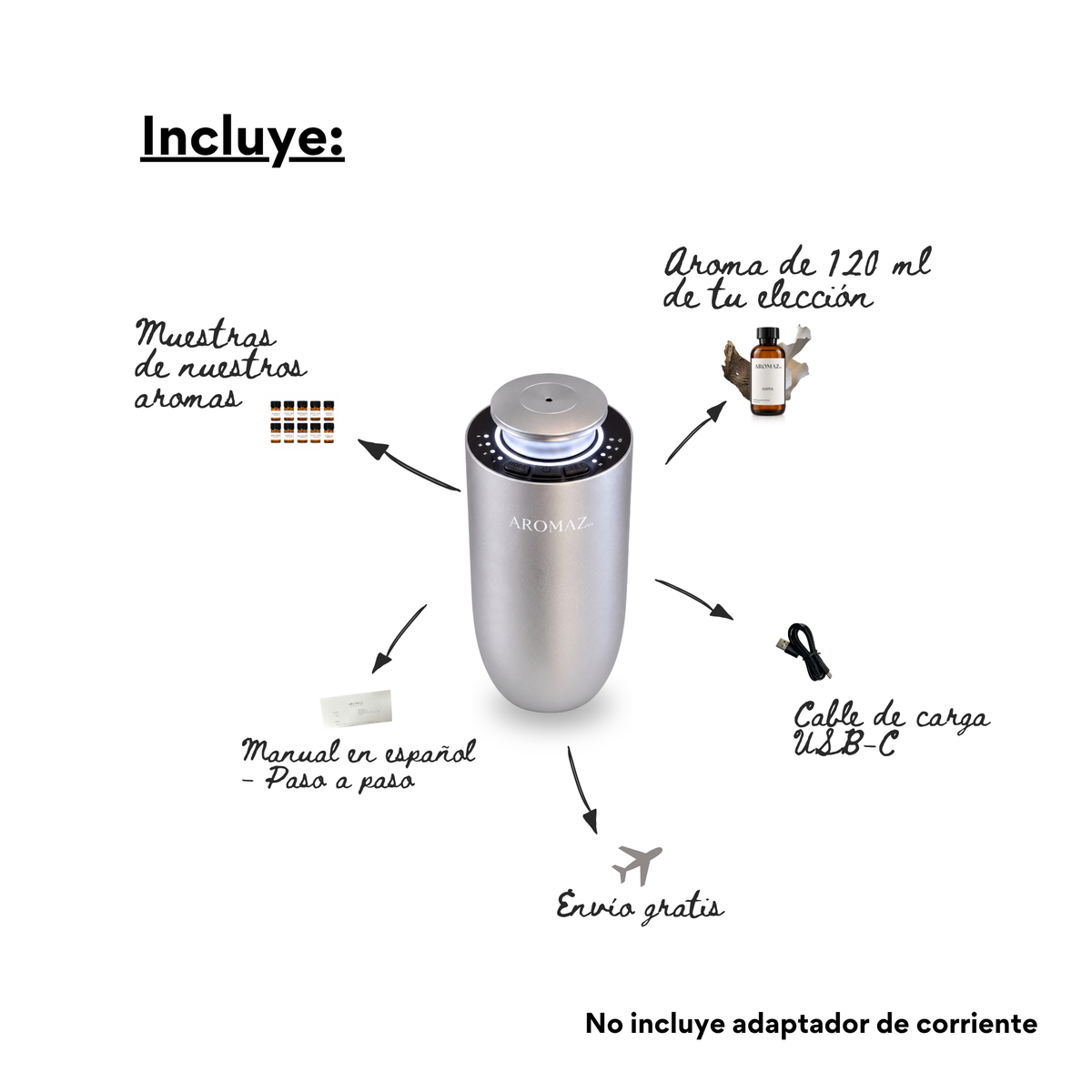 Difusor Profesional AROMAZ 20 m2